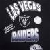 Las Vegas Raiders Pro Standard Black Turn It Up Drop Shoulder Pullover Sweatshirt
