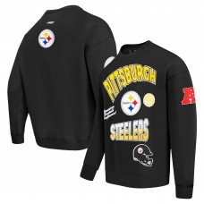 Кофта Pittsburgh Steelers Pro Standard Turn It Up Drop Shoulder - Black