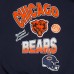 Кофта Chicago Bears Pro Standard Navy Turn It Up Drop Shoulder