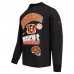 Cincinnati Bengals Pro Standard Black Turn It Up Drop Shoulder Pullover Sweatshirt