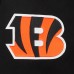 Cincinnati Bengals Pro Standard Black Turn It Up Drop Shoulder Pullover Sweatshirt