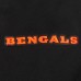 Cincinnati Bengals Pro Standard Black Turn It Up Drop Shoulder Pullover Sweatshirt