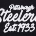 Pittsburgh Steelers Pro Standard Black Paint The City Twill Full-Zip Jacket