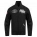 San Francisco 49ers Pro Standard Black Paint The City Twill Full-Zip Jacket