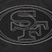 San Francisco 49ers Pro Standard Black Paint The City Twill Full-Zip Jacket