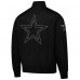 Куртка Dallas Cowboys Pro Standard Black Paint The City Twill