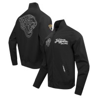 Jacksonville Jaguars Pro Standard Black Paint The City Twill Full-Zip Jacket