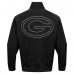 Толстовка на молнии Green Bay Packers Pro Standard Black Paint The City Twill