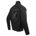 Las Vegas Raiders Pro Standard Black Paint The City Twill Full-Zip Jacket