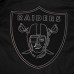 Las Vegas Raiders Pro Standard Black Paint The City Twill Full-Zip Jacket
