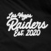 Las Vegas Raiders Pro Standard Black Paint The City Twill Full-Zip Jacket