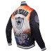 Las Vegas Raiders Pro Standard Black Sublimated Satin Full-Snap Jacket