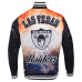 Las Vegas Raiders Pro Standard Black Sublimated Satin Full-Snap Jacket