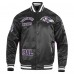 Куртка на кнопках Baltimore Ravens Pro Standard Black Sublimated Satin