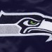Seattle Seahawks Pro Standard College Navy Sublimated Satin Full-Snap Jacket