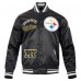 Куртка на кнопках Pittsburgh Steelers Pro Standard Sublimated Satin - Black