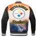 Куртка на кнопках Pittsburgh Steelers Pro Standard Sublimated Satin - Black