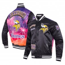 Куртка на кнопках Minnesota Vikings Pro Standard Sublimated Satin - Black