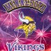 Куртка на кнопках Minnesota Vikings Pro Standard Sublimated Satin - Black