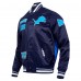 Куртка на кнопках Detroit Lions Pro Standard Sublimated Satin - Navy