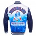 New England Patriots Pro Standard Navy Sublimated Satin Full-Snap Jacket