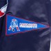 New England Patriots Pro Standard Navy Sublimated Satin Full-Snap Jacket
