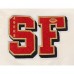 San Francisco 49ers Pro Standard Cream Sublimated Satin Full-Snap Jacket