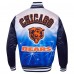 Куртка на кнопках Chicago Bears Pro Standard Navy Sublimated Satin