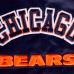 Куртка на кнопках Chicago Bears Pro Standard Navy Sublimated Satin