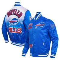 Куртка на кнопках Buffalo Bills Pro Standard Royal Sublimated Satin