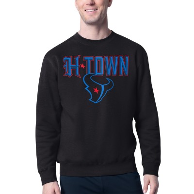 Кофта Houston Texans Starter Black H-Town Graphic Fleece