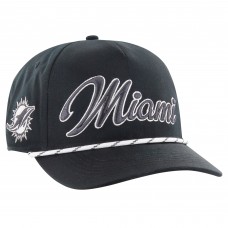Бейсболка Miami Dolphins 47 Black Overhand Speckle Hitch