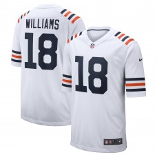 Джерси Chicago Bears Caleb Williams Nike White 2024 NFL Draft 2nd Alternate Game Player