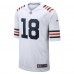Джерси Chicago Bears Caleb Williams Nike White 2024 NFL Draft 2nd Alternate Game Player