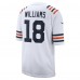 Джерси Chicago Bears Caleb Williams Nike White 2024 NFL Draft 2nd Alternate Game Player