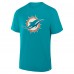 Футболка Miami Dolphins Fanatics Aqua Field Goal Legacy
