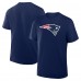 New England Patriots Fanatics Navy Field Goal Legacy T-Shirt New England Patriots Fanatics Navy Field Goal Legacy T-Shirt