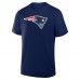 New England Patriots Fanatics Navy Field Goal Legacy T-Shirt