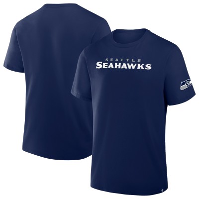 Seattle Seahawks Fanatics College Navy Option Route Legacy T-Shirt