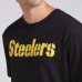 Pittsburgh Steelers Fanatics Black Option Route Legacy T-Shirt