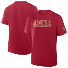 San Francisco 49ers Fanatics Scarlet Option Route Legacy T-Shirt