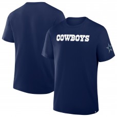 Футболка Dallas Cowboys Fanatics Navy Option Route Legacy