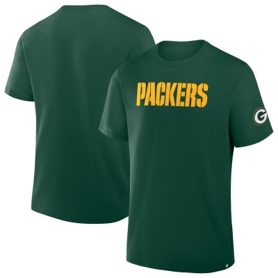 Футболка Green Bay Packers Fanatics Green Option Route Legacy