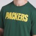 Футболка Green Bay Packers Fanatics Green Option Route Legacy