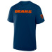 Футболка Chicago Bears Fanatics Navy Option Route Legacy