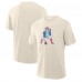 New England Patriots Fanatics Cream Slub T-Shirt