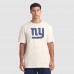 New York Giants Fanatics Cream Slub T-Shirt