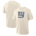 New York Giants Fanatics Cream Slub T-Shirt