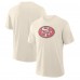 San Francisco 49ers Fanatics Cream Slub T-Shirt