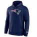 New England Patriots Fanatics Navy Pylon Cam Legacy Pullover Hoodie
